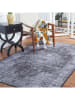 Safavieh Kurzflor-Teppich in Grau/ Schwarz