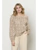 &Co Woman Blouse "Acha" beige/lichtbruin