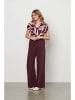 &Co Woman Blouse "Valetta" bordeaux/lichtroze