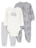 carter's 3tlg. Outfit in Grau/ Creme