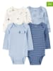 carter's 4-delige set: pakjes lichtblauw/crème/blauw