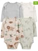 carter's 4er-Set: Bodys in Beige/ Grau/ Grün