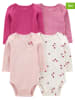 carter's 4er-Set: Bodys in Pink/ Rosa/ Creme