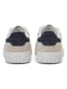 Marc O´Polo Leren sneakers wit/donkerblauw