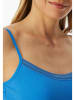 Schiesser 2-delige set: hemdjes wit/blauw