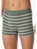Schiesser 3er-Set: Boxershorts in Khaki/ Schwarz