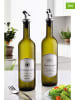 Violeta Home 2er-Set: Ölspender in Grün - 750 ml