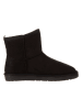 Inselhauptstadt Winterboots in Schwarz