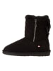 Inselhauptstadt Winterboots in Schwarz