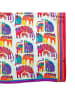 LA CHIQUITA Seiden-Schal "Catsy" in Bunt - (L)170 x (B)85 cm
