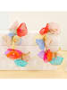 LA CHIQUITA Vergold. Ohrstecker "Flowers Bouquet Steel"