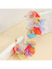 LA CHIQUITA Vergold. Ohrstecker "Flowers Bouquet Steel"