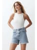 trendyol Spijkershort blauw