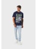 OLDSKULL Shirt donkerblauw