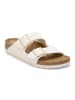 Birkenstock Pantoletten "Arizona BF" in Creme - Weite S
