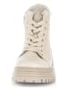 Gabor Leder-Boots in Beige