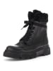 Gabor Leder-Boots in Schwarz