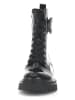 Gabor Leder-Boots in Schwarz