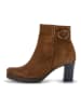 Gabor Leder-Stiefeletten in Hellbraun