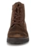 Gabor Leren boots bruin