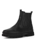 Gabor Leder-Boots in Schwarz