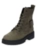 Gabor Leder-Stiefeletten in Khaki