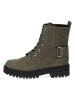 Gabor Leder-Stiefeletten in Khaki