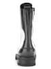 Gabor Leder-Boots in Schwarz