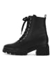 Gabor Leder-Boots in Schwarz
