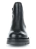 Gabor Leder-Boots in Schwarz