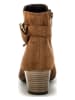 Gabor Leder-Stiefeletten in Hellbraun