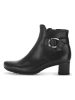 Gabor Leder-Stiefeletten in Schwarz