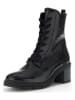 Gabor Leder-Stiefeletten in Schwarz