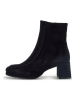Gabor Leder-Stiefeletten in Schwarz