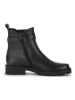 Gabor Leder-Boots in Schwarz