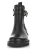 Gabor Leder-Boots in Schwarz
