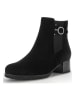 Gabor Leder-Stiefeletten in Schwarz