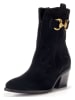 Gabor Leder-Stiefeletten in Schwarz