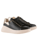 Högl Leren sleehaksneakers zwart