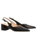 Högl Leder-Slingpumps in Schwarz
