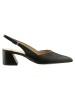 Högl Leder-Slingpumps in Schwarz