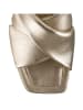 Högl Leder-Pantoletten in Gold