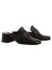 Högl Leren clogs zwart