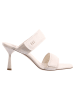 Högl Leder-Pantoletten in Creme
