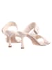 Högl Leder-Pantoletten in Creme