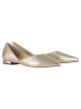 Högl Leder-Ballerinas in Gold