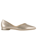 Högl Leder-Ballerinas in Gold