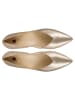 Högl Leder-Ballerinas in Gold