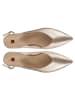 Högl Leder-Ballerinas in Gold