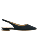 Högl Leder-Slingballerinas in Dunkelblau